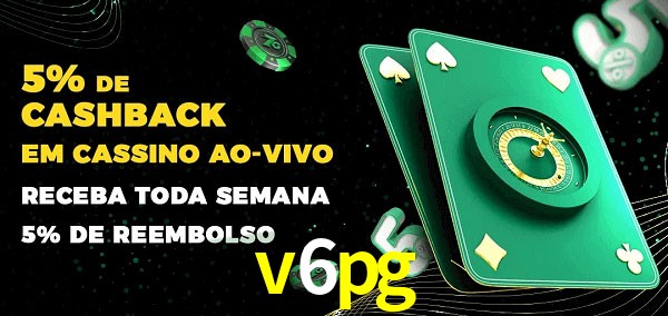 Promoções do cassino ao Vivo v6pg